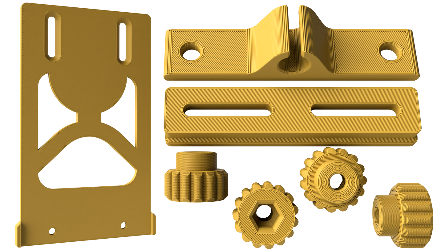 Adjustment jig for dewalt table saw