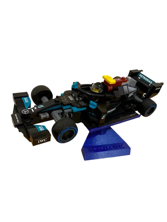 Lego Mercedes W12 F1 car display stand