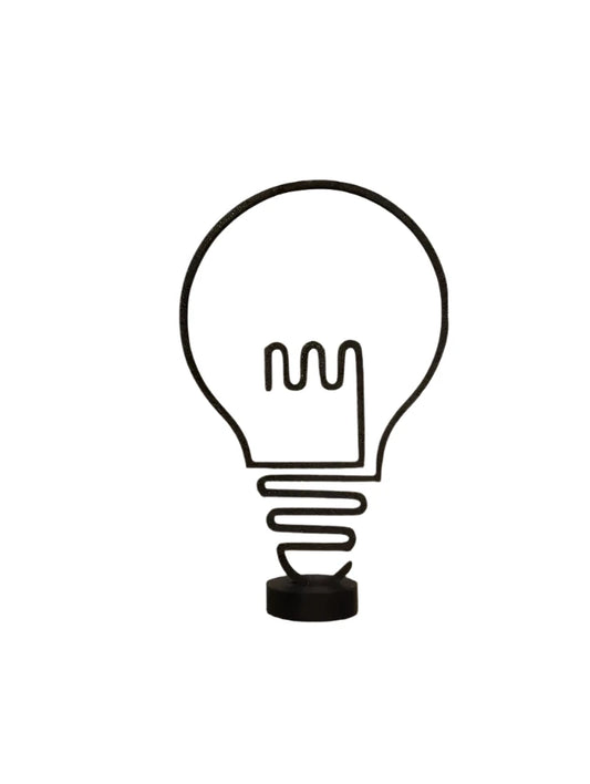 2D Bulb with stand